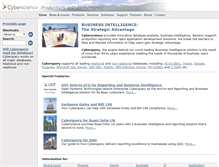 Tablet Screenshot of cyberscience.com